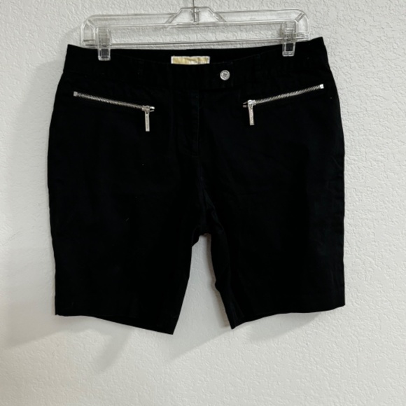 MICHAEL Michael Kors Pants - Michael Kors Black Bermuda Shorts